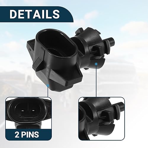 Miniatura 4 de F FIERCE CYCLE Sensor de temperatura del refrigerante para Saab 9-5 Durable No.9152245 Sensor de temperatura del agua Interior negro