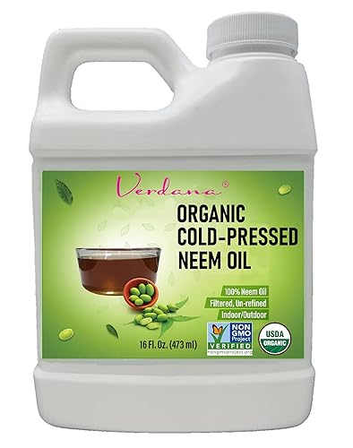 Miniatura 7 de Verdana Aceite de neem puro para plantas, 1 cuarto de galón (32 onzas líquidas), orgánico, prensado en frío, sin refinar, sin OMG, espray 100%