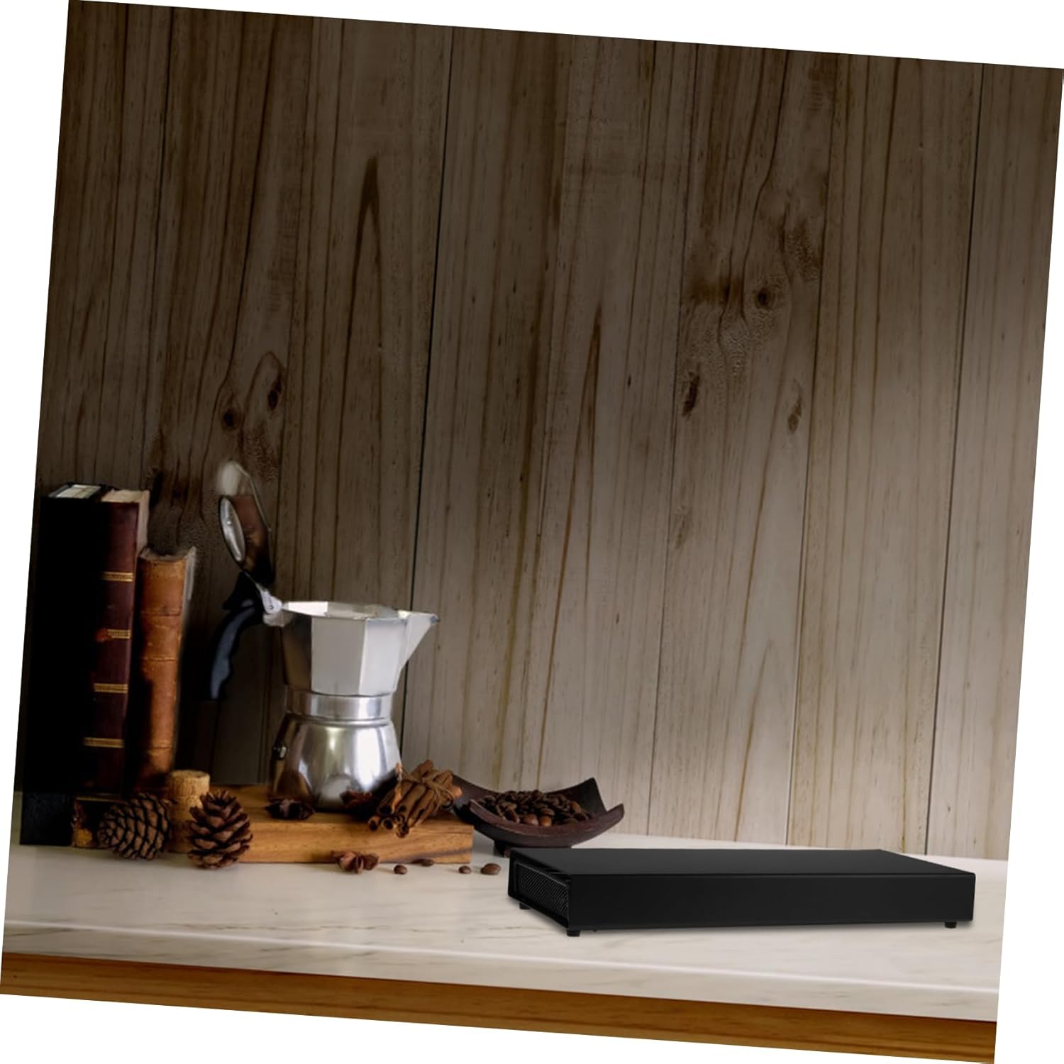 Drawer-Type Coffee Capsule Holder 40 Capacity Convenient Storage Drawer for Coffee Capsules Sturdy Organizer Rack for Kitchen Counter Space-Saving Design