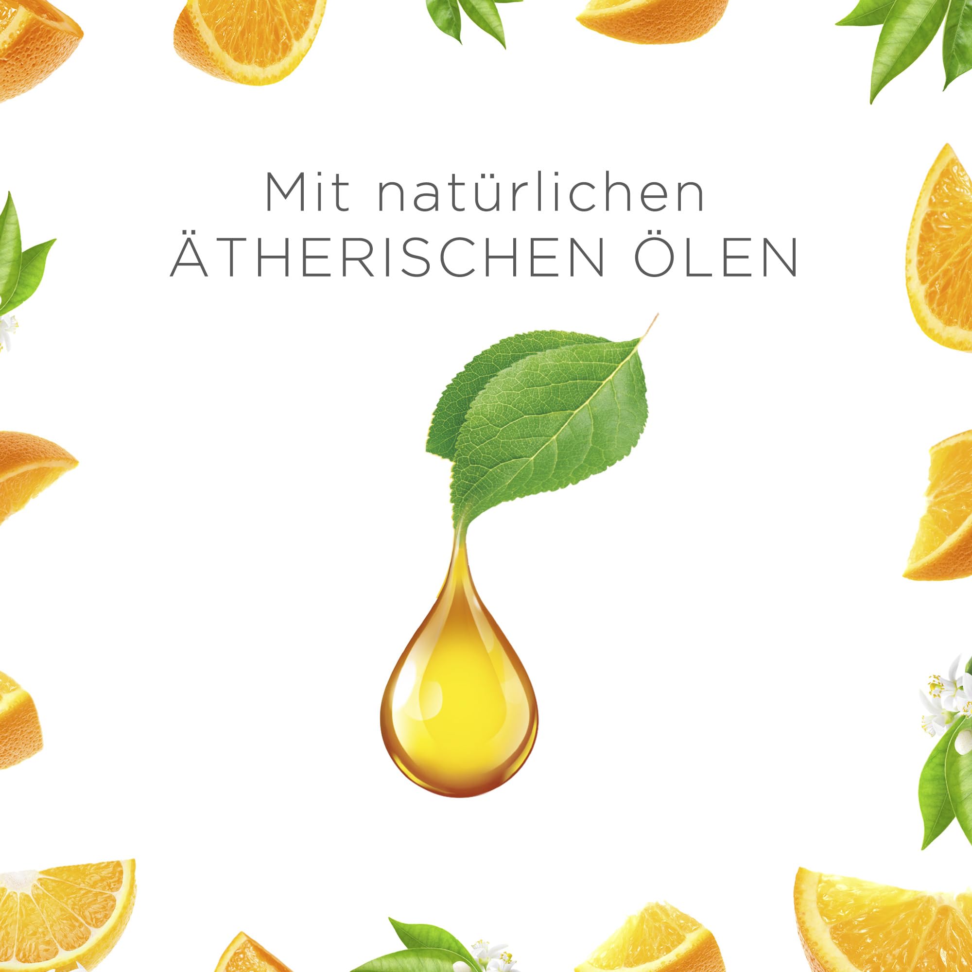 Air Wick Wohlfühl-Duftkerze im Glas – Duft: Citrus – Enthält natürliche ätherische Öle – 6 x 105 g Duftkerzenset