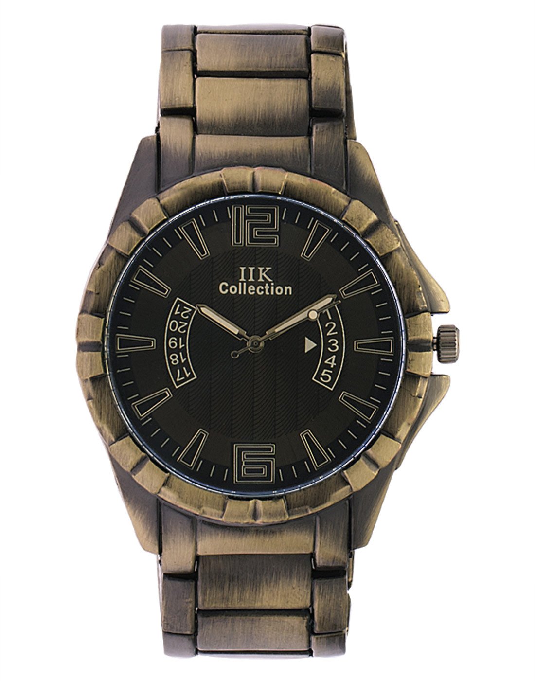IIK COLLECTION Watches Analogue Black Dial Mens and Boys Watch - IIK-455M (B01DSSX5W0) Amazon Price History, Amazon Price Tracker