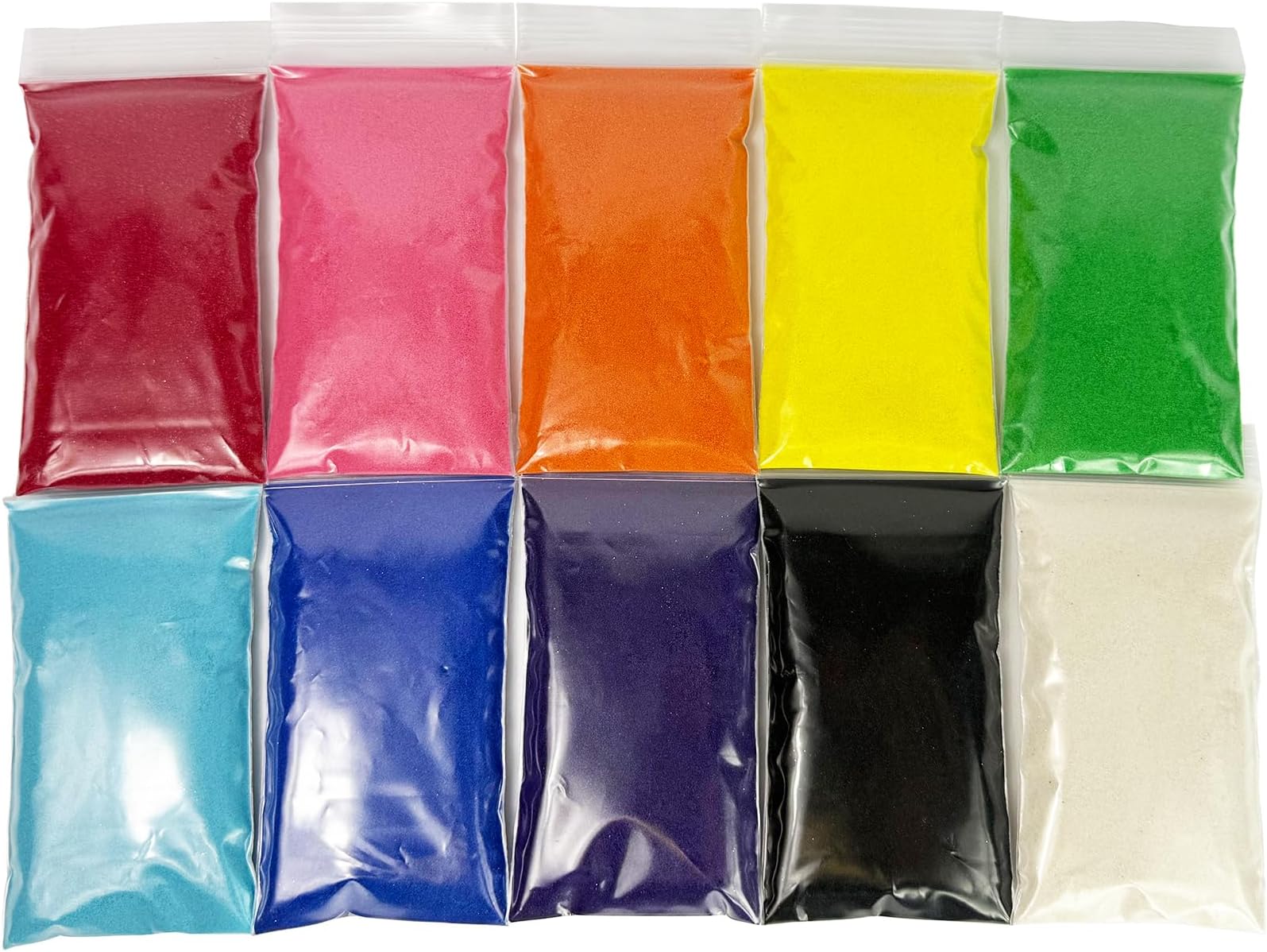 - CuteyCo Crafty Sand for Kids - 10 Colors: 3 lbs of Vibrant Craft Sand & Play Sand