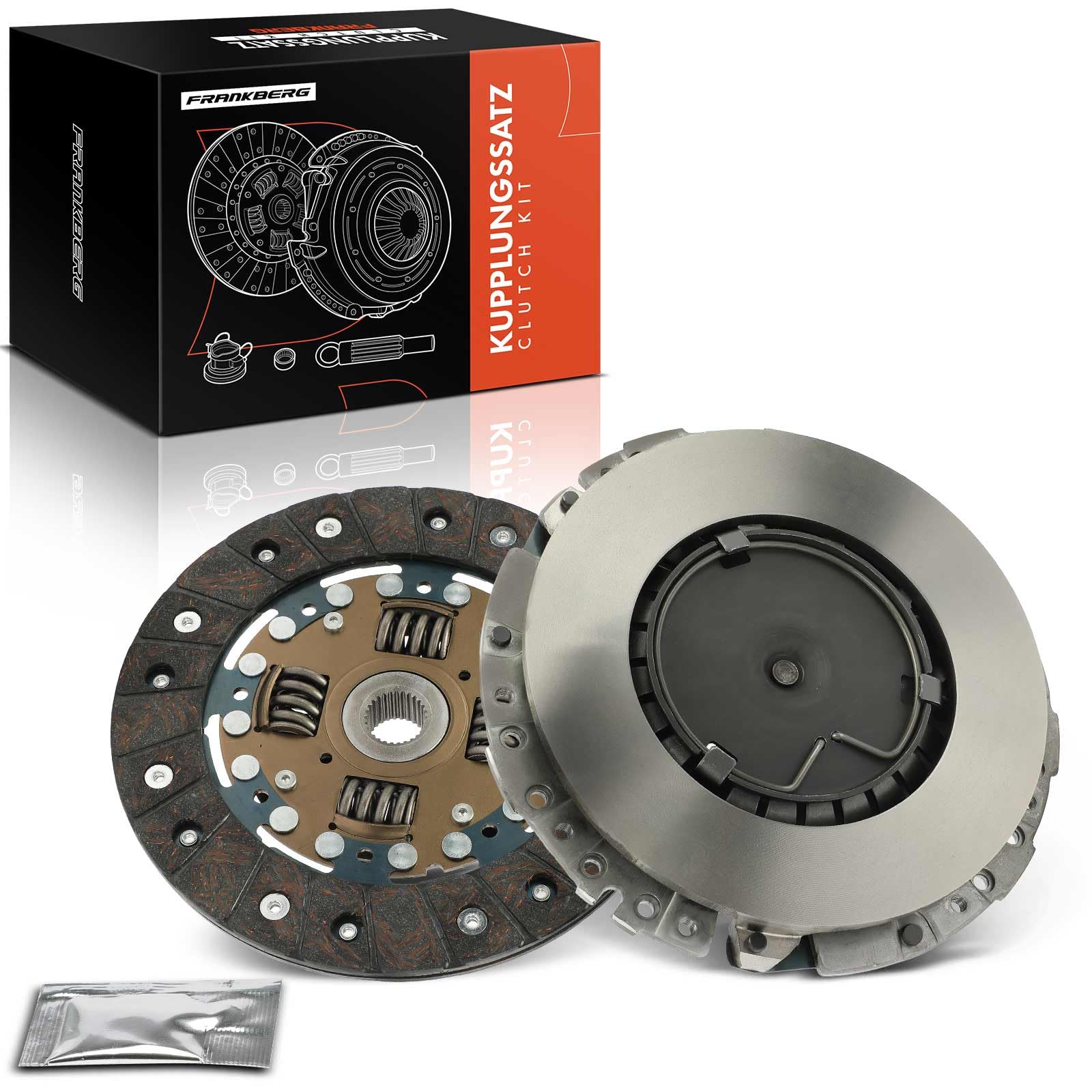 Frankberg Kit de embrague 036198141X | Compatible con: Golf IV Variante 1J5, B.o.r.a 1J2, O.c.t.a.v.i.a I 1U2, Toledo II 1M2, Variante B.o.r.a 1J6, León 1M1