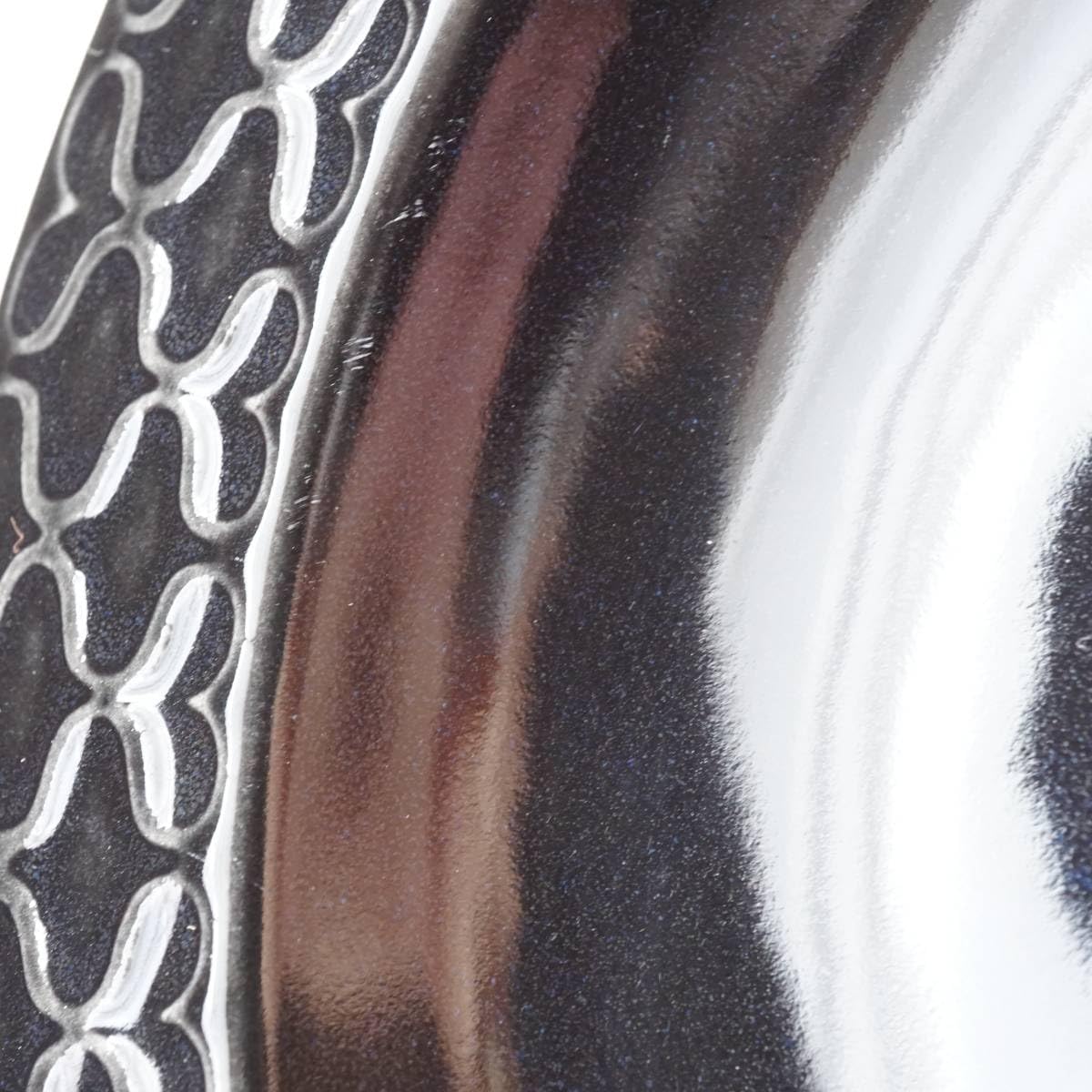 クイストゴー パレット スープ プレートブラック クイストゴー コーディアルパレット（黒）スーププレート | Loppehopper