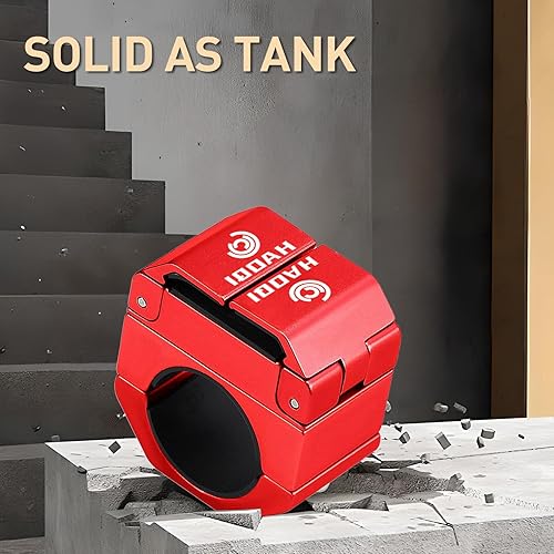 Miniatura 2 de HAOQI Soporte de teléfono para bicicleta, soporte universal para teléfono de bicicleta con rotación de 360, soporte de teléfono de aluminio de