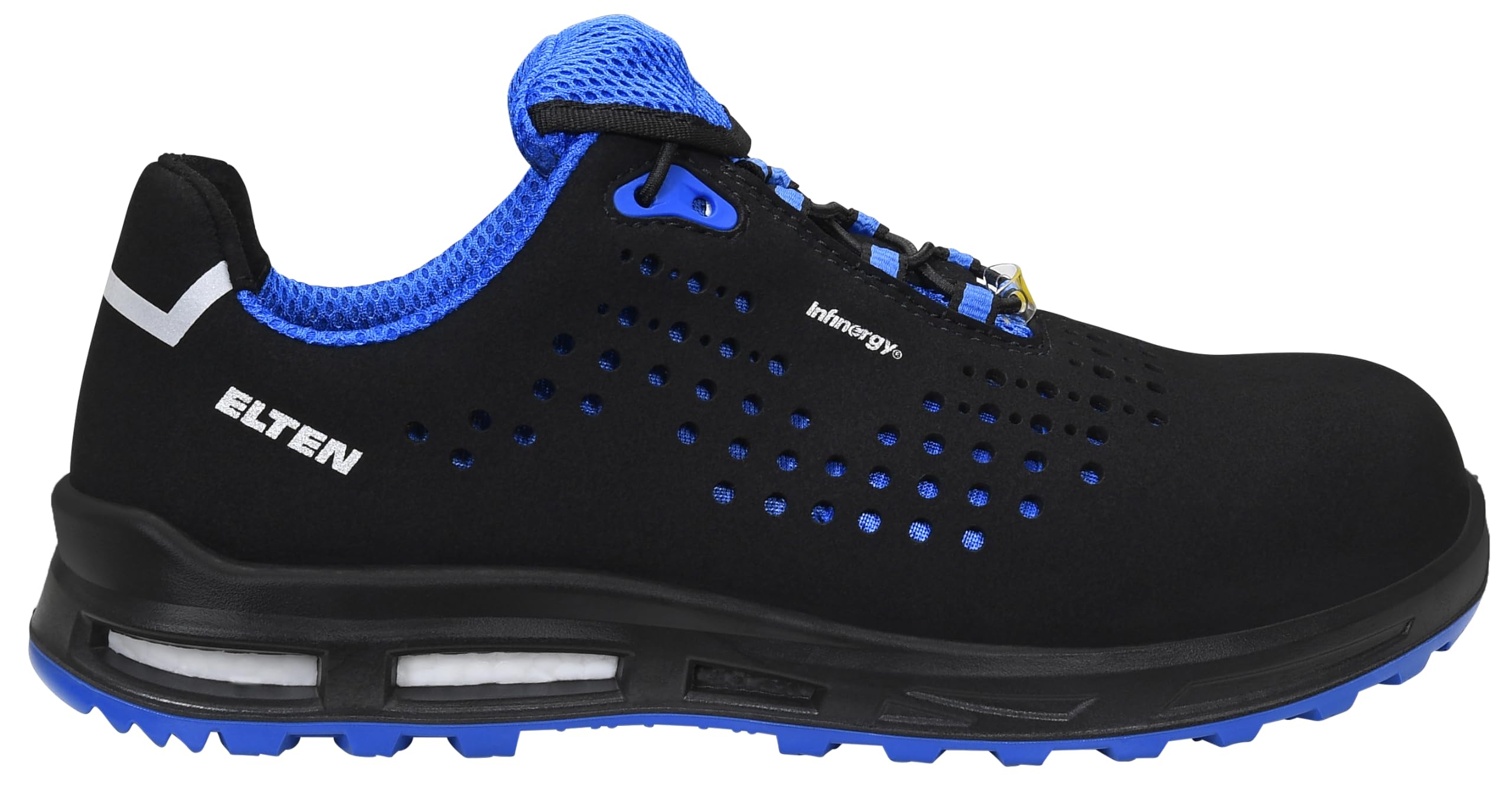 ELTEN Impulse XXT Blue Low ESD S1 | Sicherheitsschuhe für Damen & Herren, Kunststoffkappe, leicht, atmungsaktiv