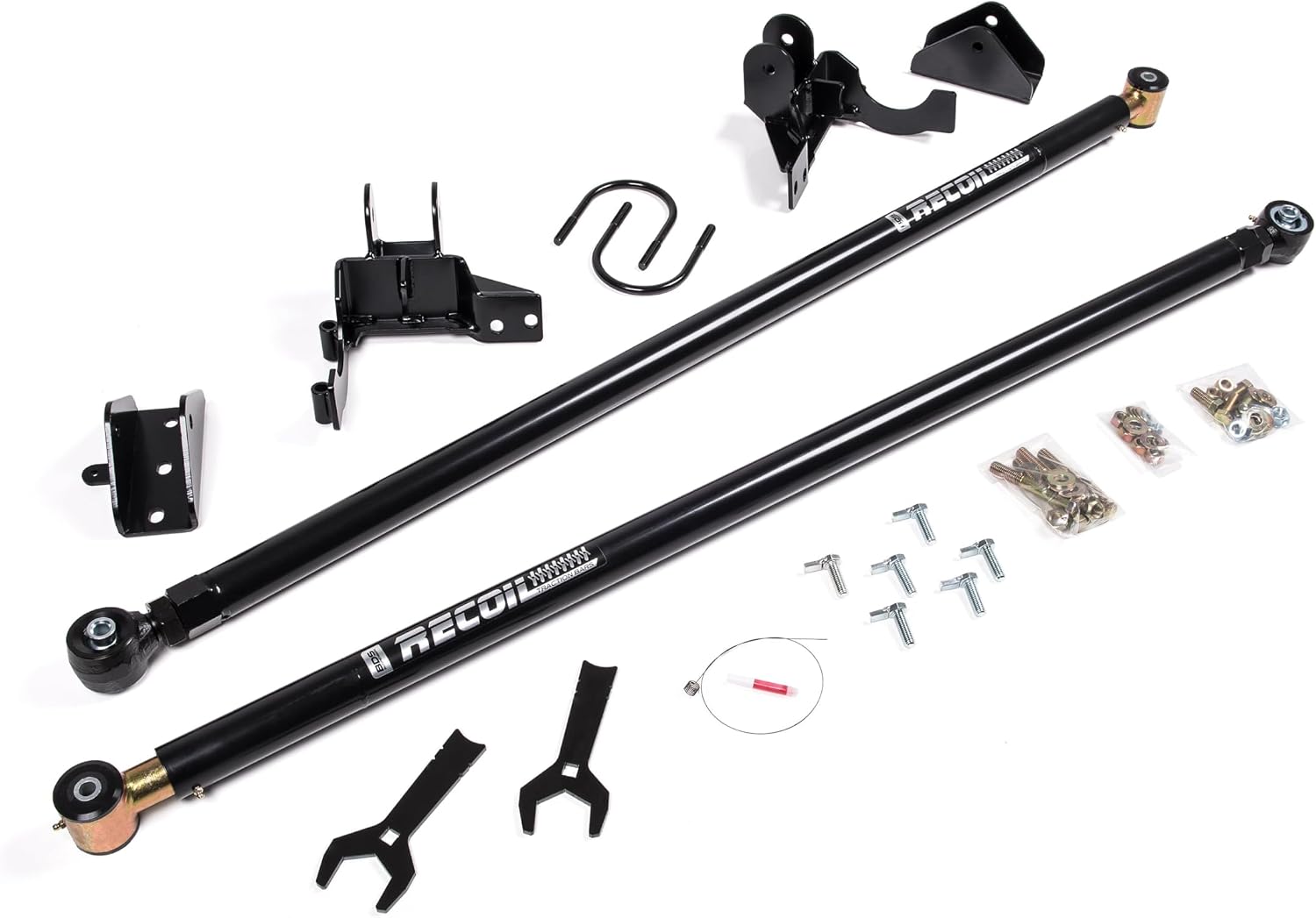 BDS2301 | Recoil Traction Bar Kit | Compatible with Chevy Silverado, GMC Sierra 2500/3500 HD (11-19)