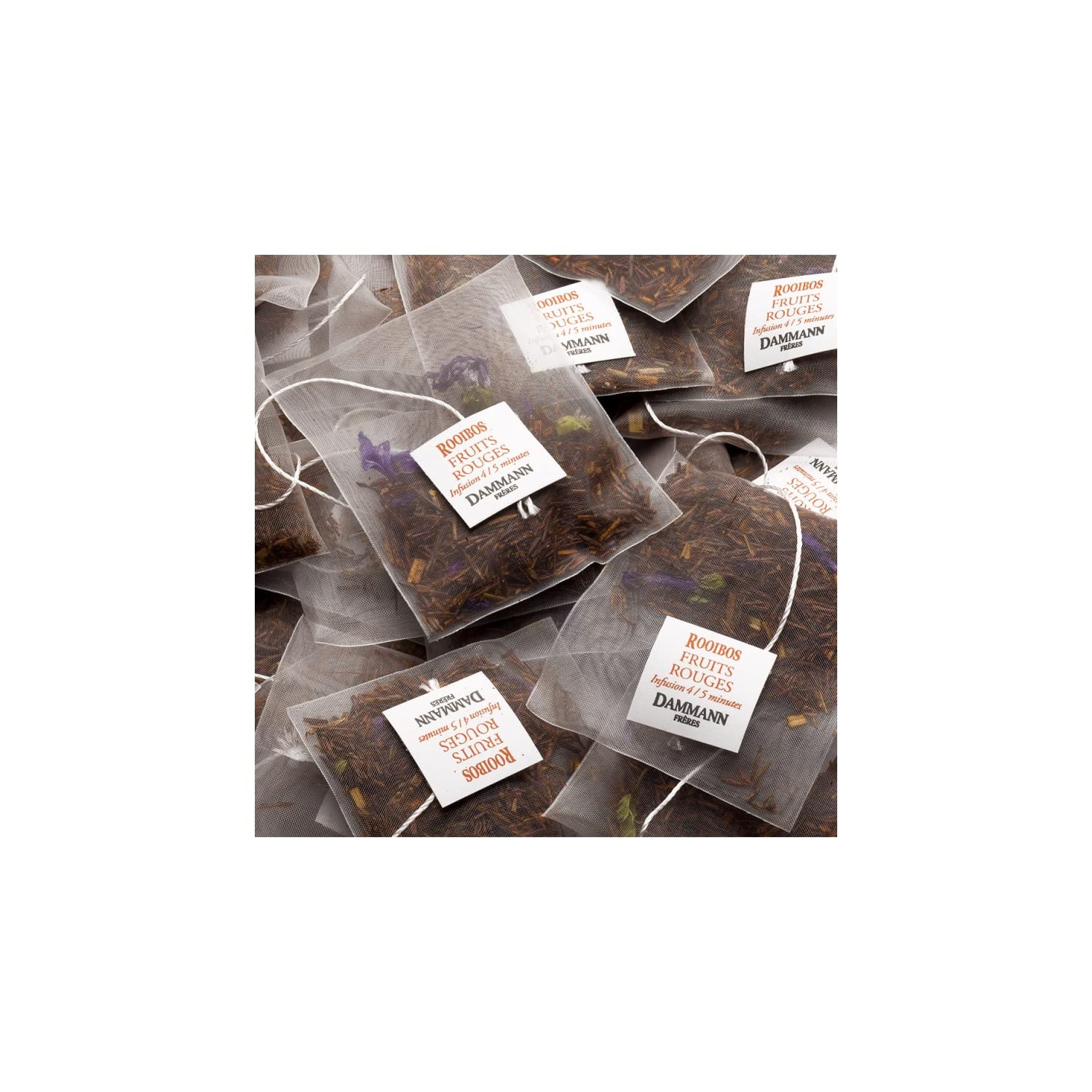 Dammann Frères | Rooibos & Frutti Rossi | Infuso Sud-Africa Gusto Frutti Rossi - 25 Filtri (50 Gr)