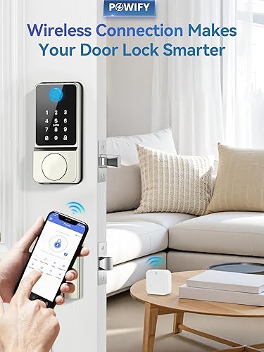 Miniatura 6 de Smart Lock Wi-Fi G2 Gateway, control remoto con aplicación TT Lock, compatible con control de voz Alexa