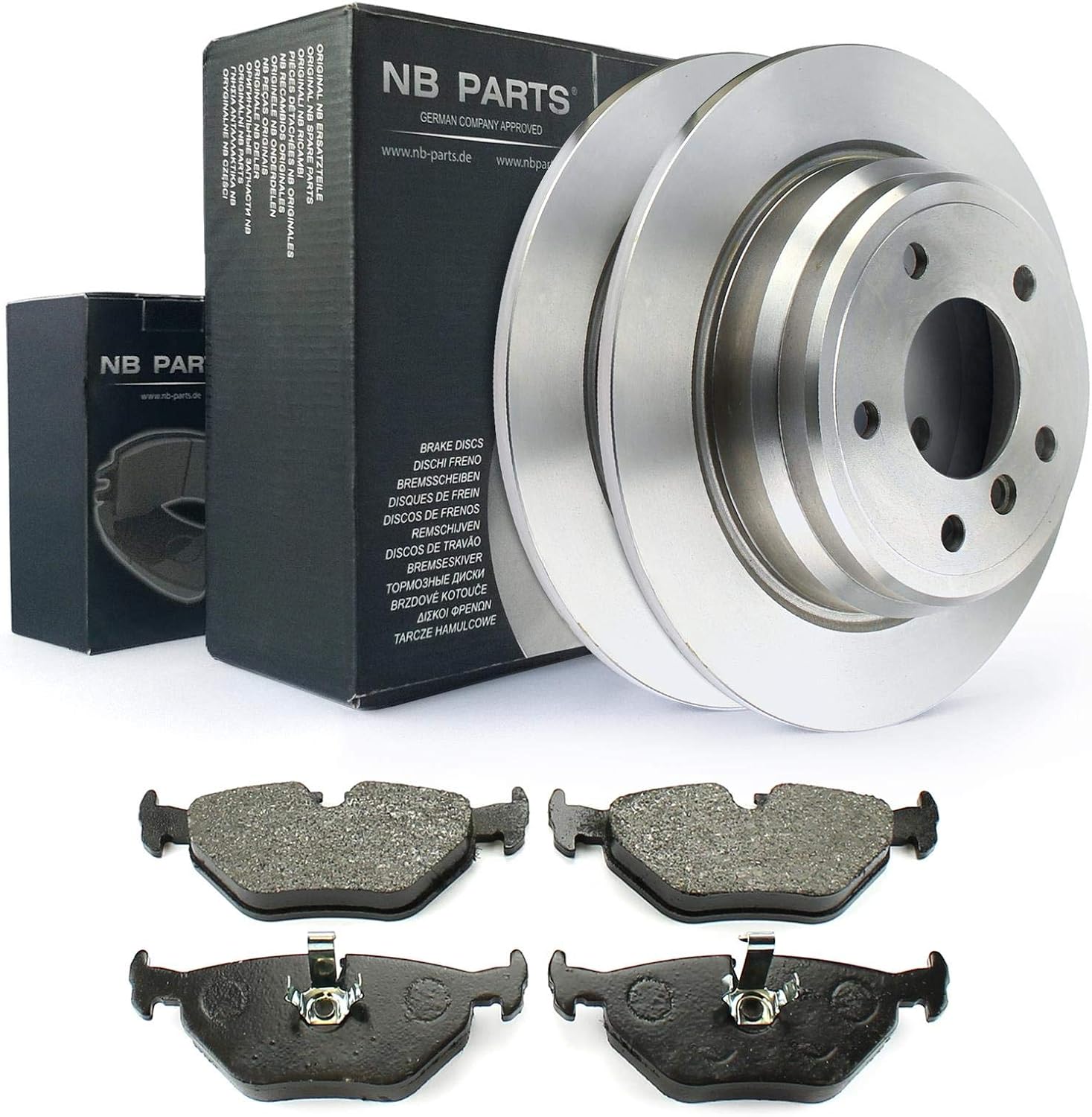 Brakes / Brake Discs Diameter 298 Full + Rear Brake Pads NB PARTS Germany 10040541