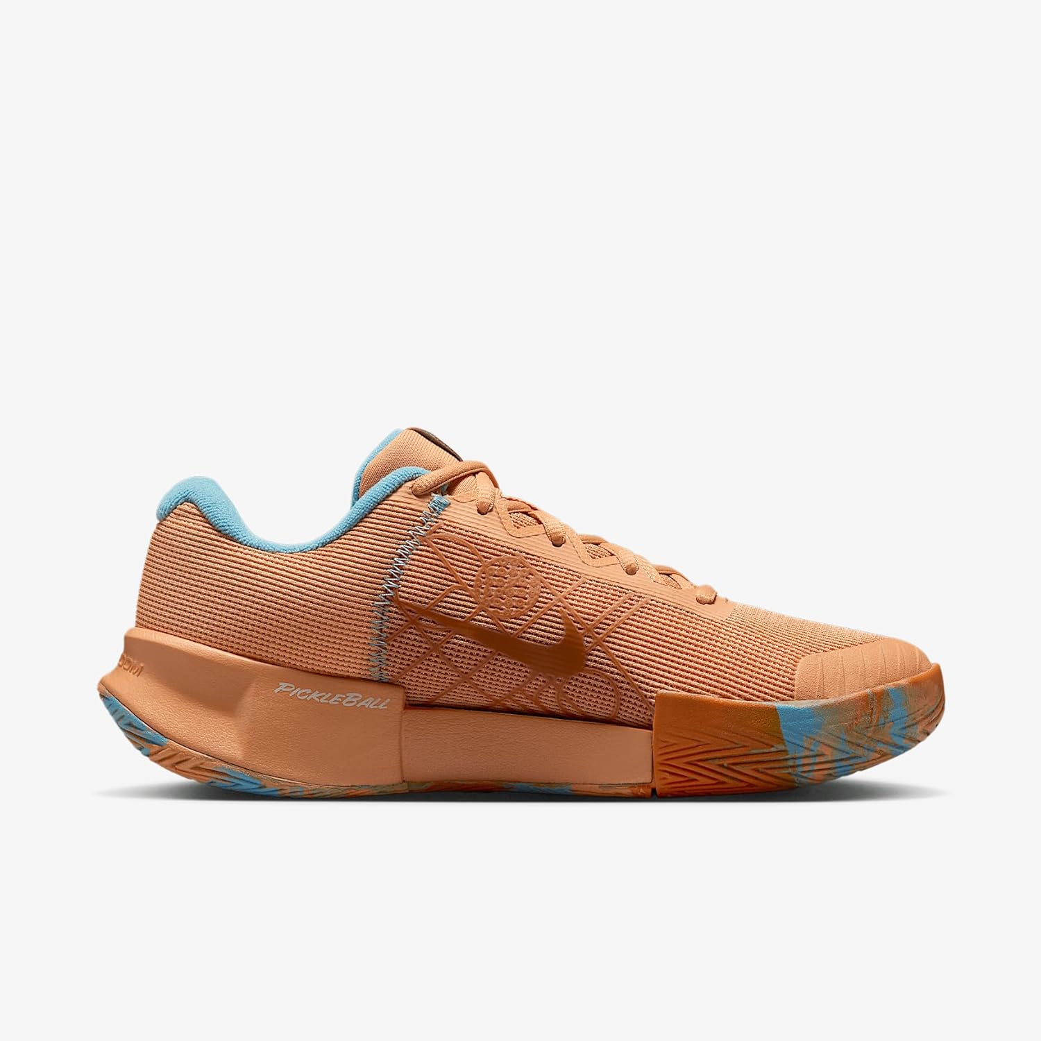 Women's Zoom Challenge Pickleball (802 - Copper Moon/Glacier Blue-Monarch)