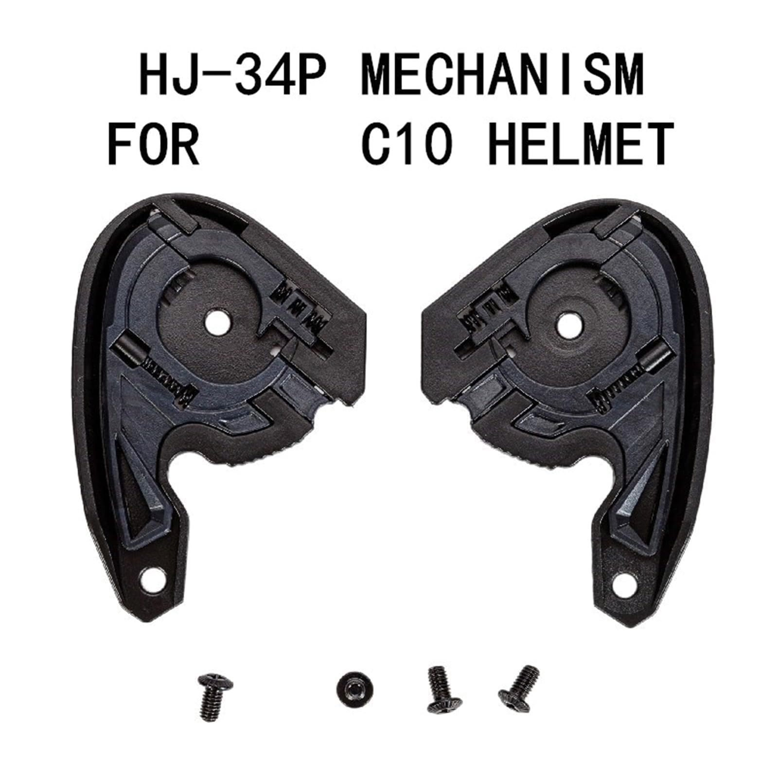 Lot de 2 adaptateurs de fixation de base pour casques de moto HJC C10 Comfort&Styles