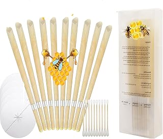 10 Set Ear Wax and Ear Cleaning Tool Family Travel Ear Wax Removal Kit - 10pcs Set - Convenient to Use with Cotton Swabs