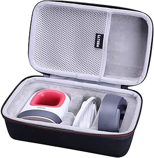 LTGEM Case Compatible with Cricut EasyPress Mini/Mini™ LT Heat Press, Black+Gray(Case Only)