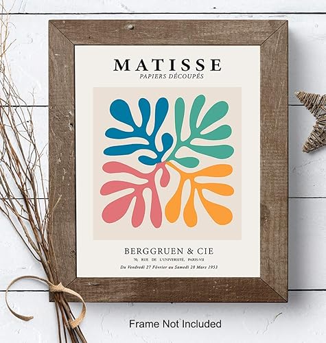 Miniatura 8 de Matisse Poster - 8x10 Matisse Print - Matisse Wall Art - Aesthetic Pictures - Abstract Art - Minimalist Wall Print - Gallery Artwork - Mid Century