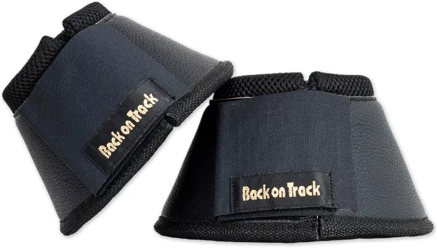 Back on Track Therapeutic Equine Durable Horse Hoof Protective Bell Boots with Hook and Loop Buckle, Small