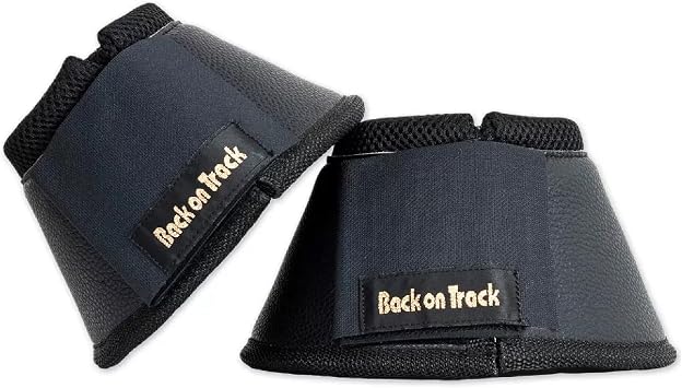 Back on Track Universal Bell Boots Bell Boots with Hook and Loop Buckle