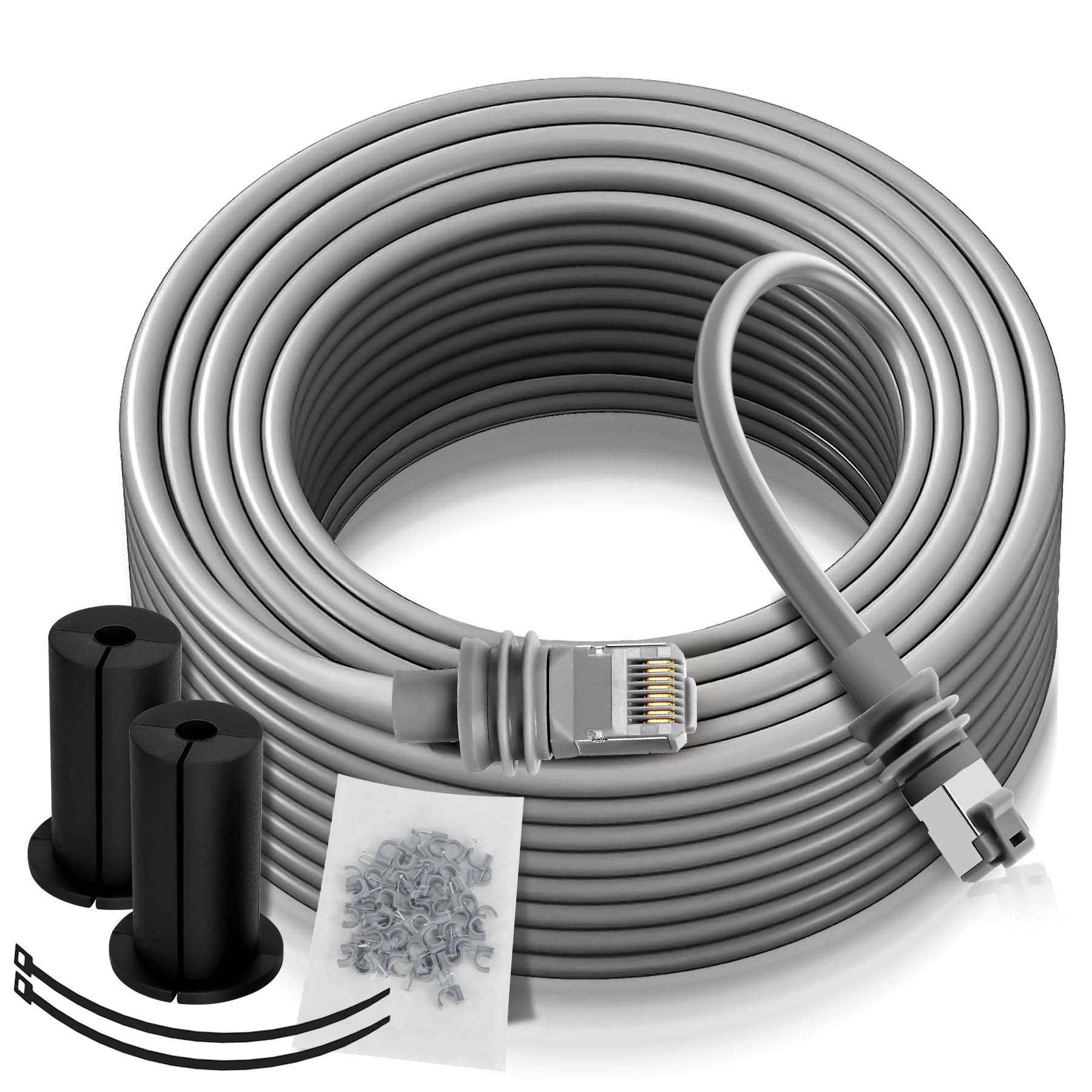 LUFECHO Starlink Gen3 Cable, 100FT for Starlink Satellite Gen3/V3 Replacement Cable, Starlink Internet Kit for Satellite Gen 3, Starlink Cable Extension Cord for Star Link (100FT)