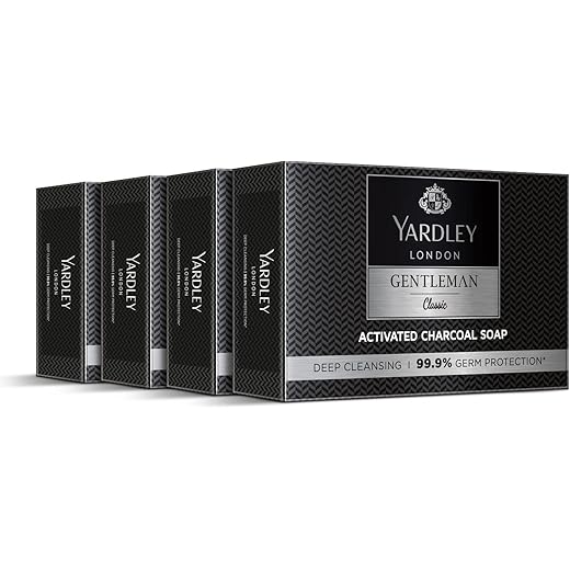 Yardley London Gentleman Classic Activated Charcoal Soap 99