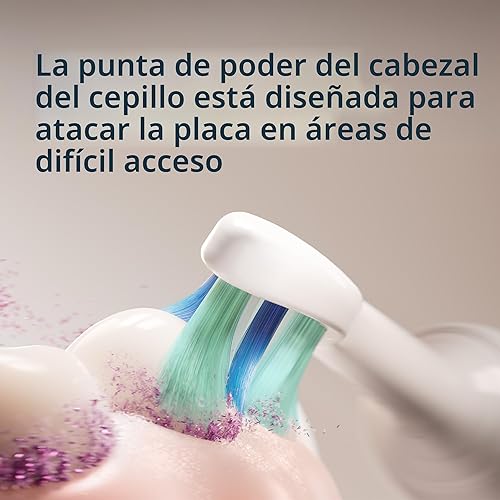Miniatura 4 de Philips Sonicare C2 Plaque Control - Cabezales de repuesto genuinos para cepillo de dientes eléctrico, Blanco, paquete de 3, HX9023/65