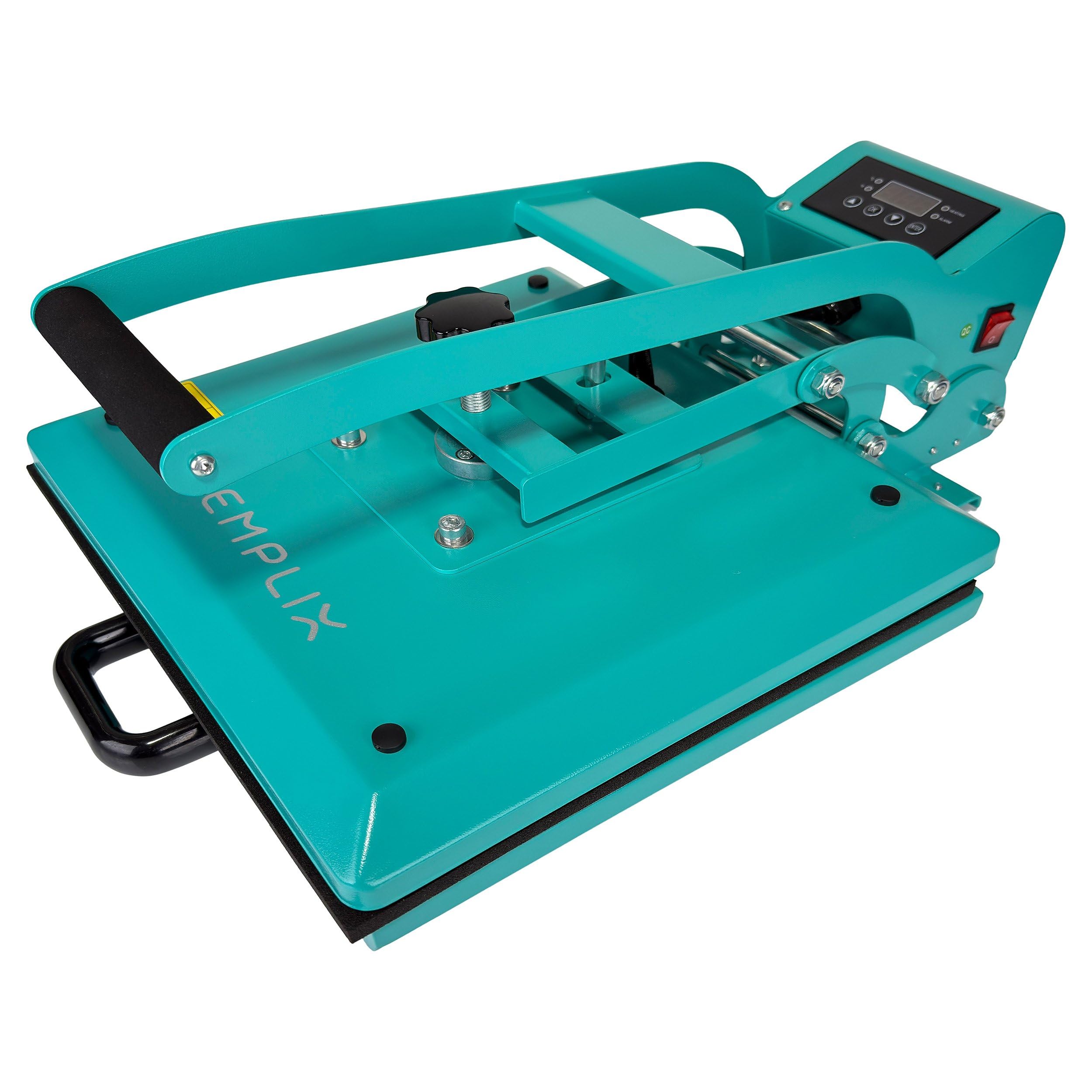 SE MPLIX Bügelmaschine - Transferpresse 38x38 Clamshell | LCD Touch Heißpresse