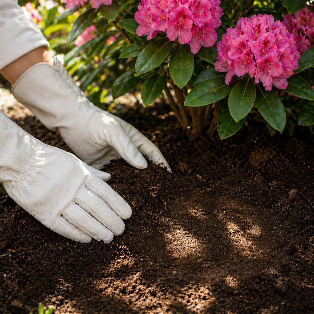 GiDeli Rhododendron Dünger & Hortensiendünger 15 kg Granulat NPK Mg