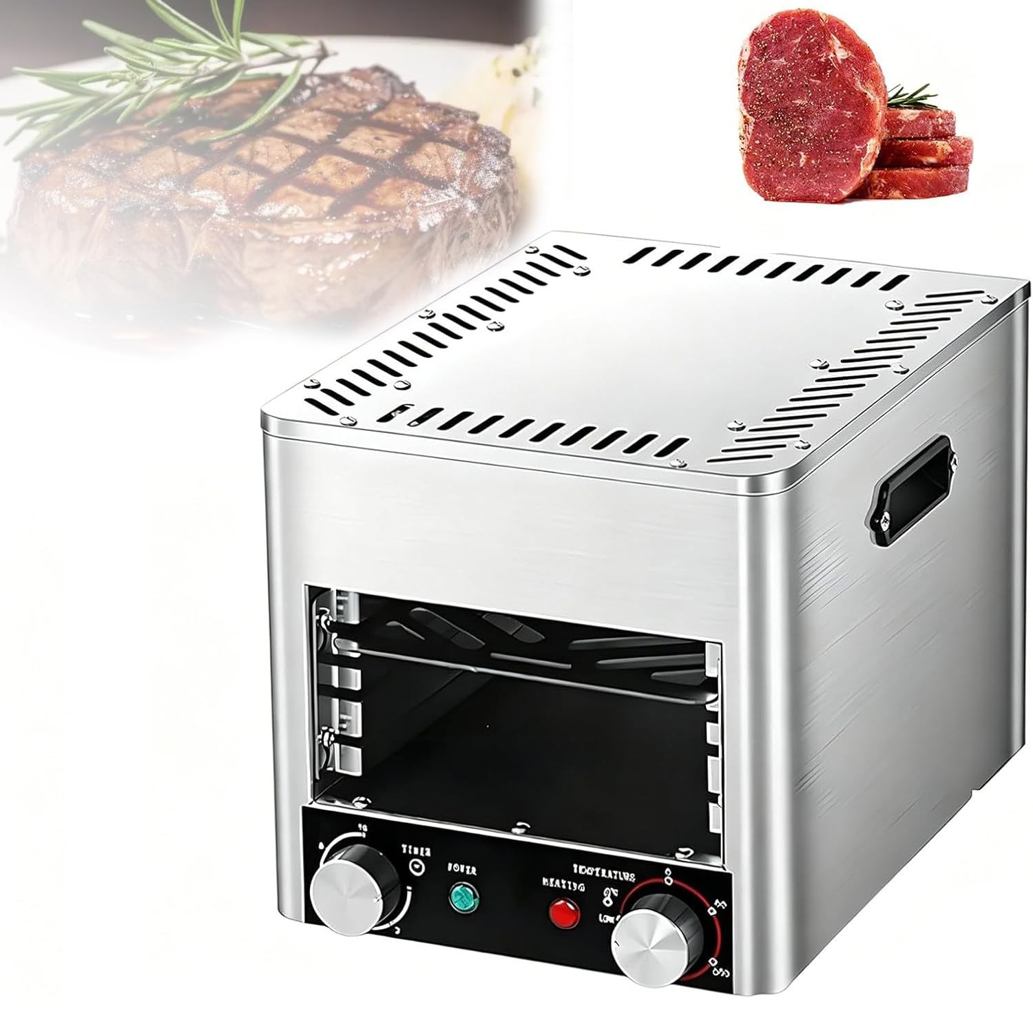 Grill Wysokotemperaturowy,Wielostopniowa Regulacja 01