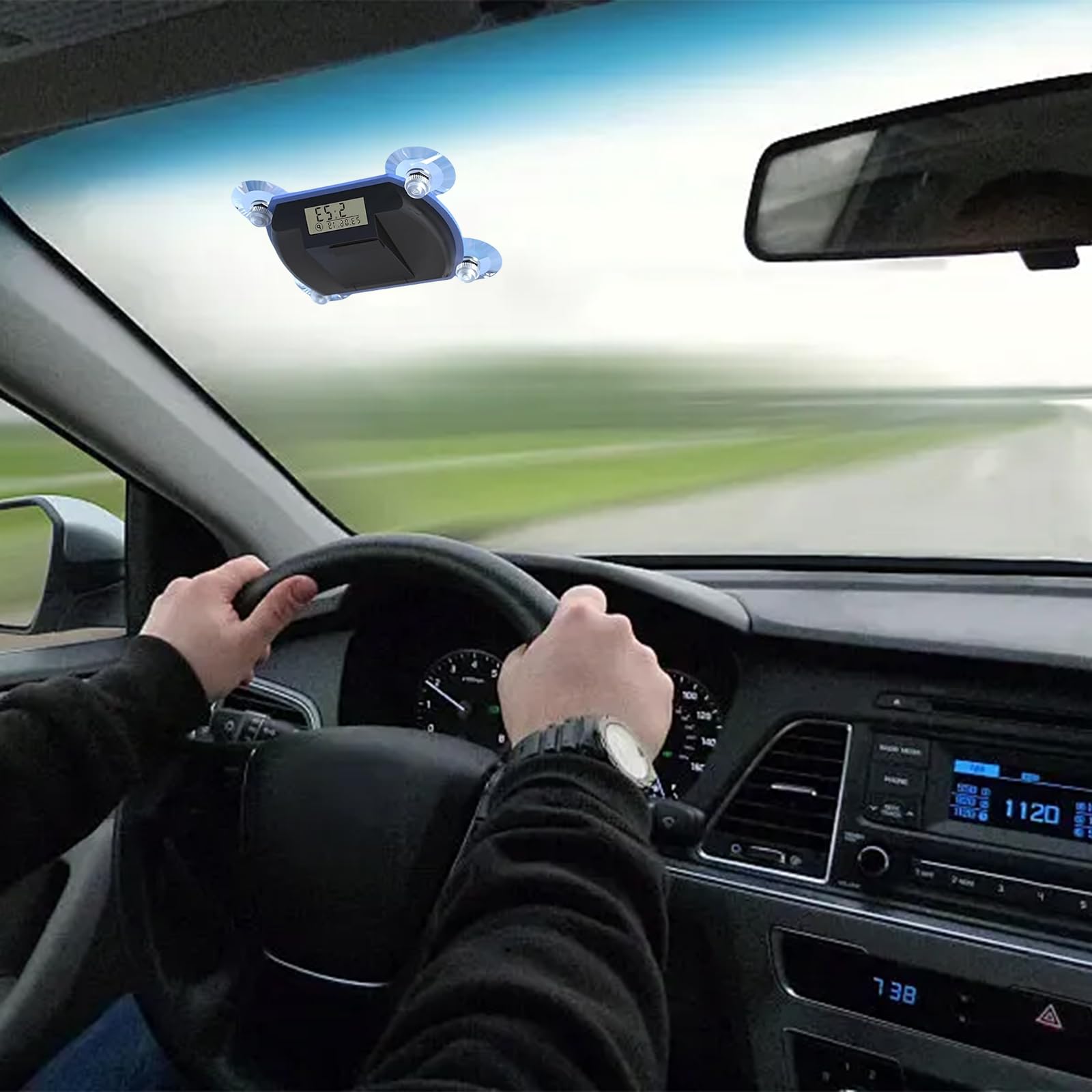 Produktbild von GTLM Parkscheiben-Saugnäpfe 3 Cm – 8 Stück Starke Haftung Für Parkscheibe, Handyhalter & Warnschilder, Auto-Zubehör (PVC)