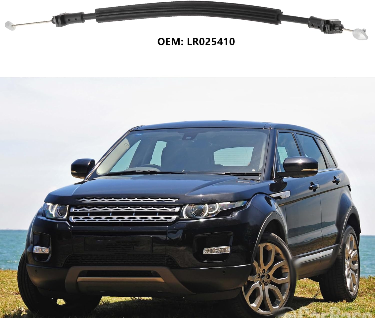 OTOTEC Front Outer Door Lock Release Cable LR025410 Compatible with Range Rover Evoque L538 2012-2018