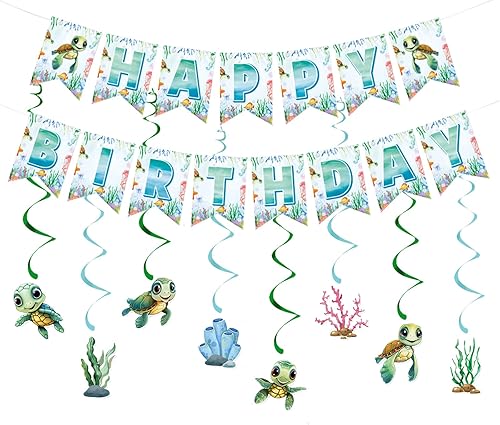 Vista 68 de Zwiebeco Decoración de fiesta de feliz cumpleaños, banderín, guirnalda de banderines, kit de abanico de papel para niños, Capitán América