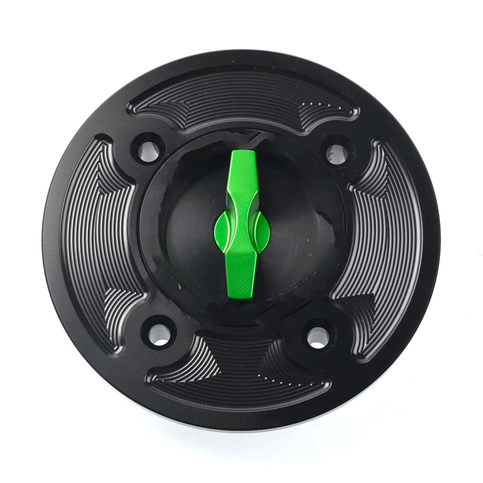 Tappo Serbatoio Carburante Per Ninja 400 2018-2025 Per Ninja 650 2017-2025 | Blocco Rapido Del Coperchio Del Tappo Del Serbatoio Del Gas Del Carburante Per Moto In Alluminio CNC(Red A)