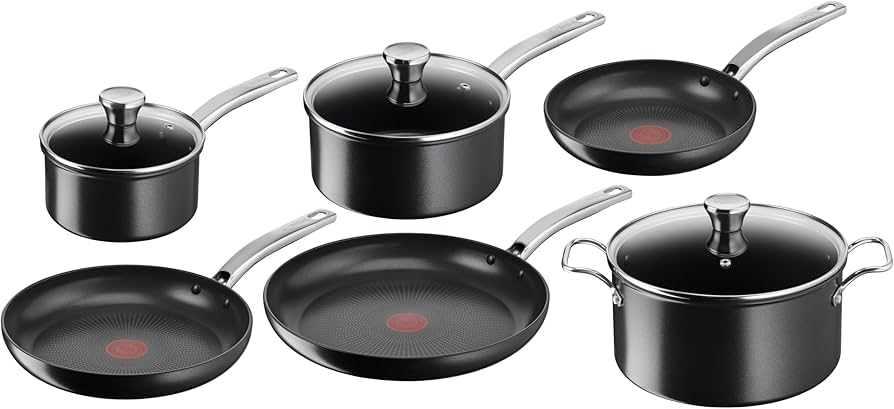 Tefal Enhance 6-Piece Induction Non-Stick Cook Set