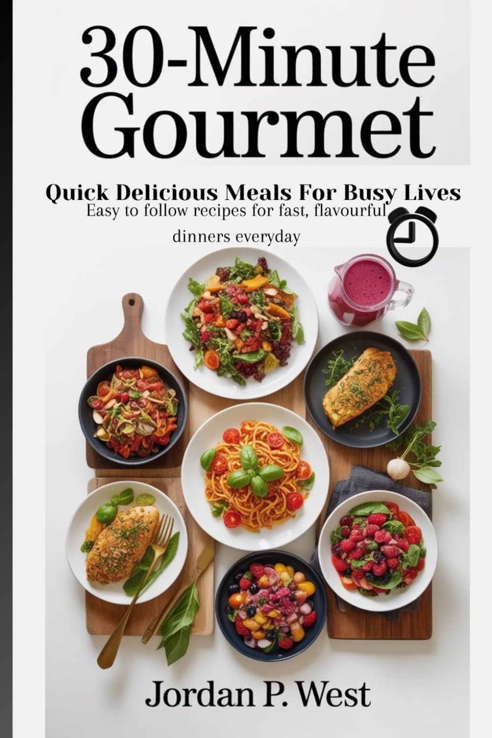 30-Minute Gourmet: Quick & Delicious Meals for Busy Lives: Easy-to-follow recipes for fast, flavorful dinners every day.
