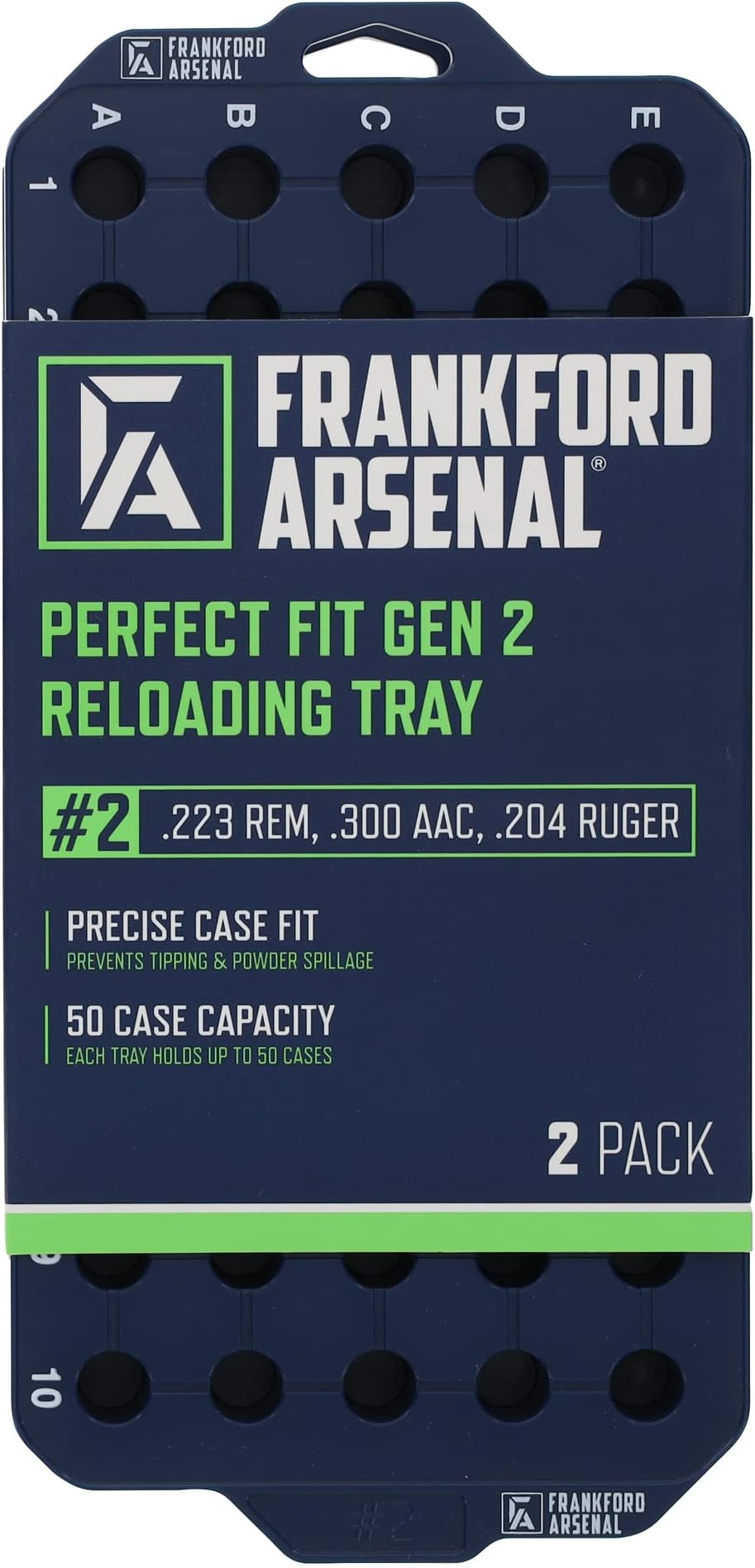 Frankford Arsenal Gen2 Reloading Tray#5 2pk