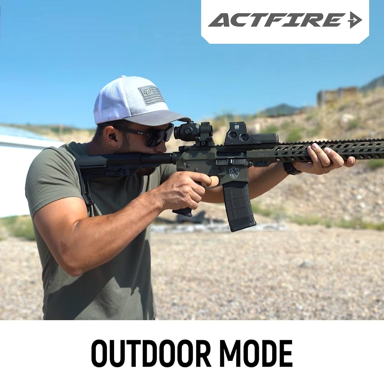 ACT FIRE Shooting Ear Protection NRR 22dB Hearing Protection Earbuds Electronic Shooting Earplugs with Charging Case for Shooting, Hunting, Range : Sports & Outdoors
