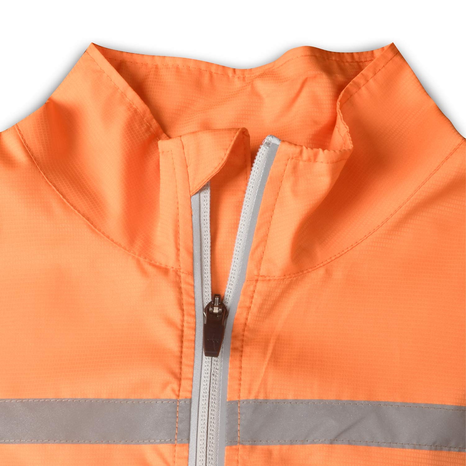 bpbtti Chaleco de ciclismo de alta visibilidad para hombre, sin mangas, resistente al viento y reflectante