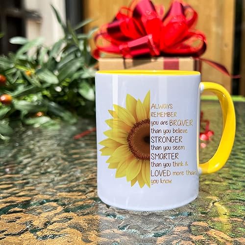 Miniatura 9 de Dnuiyses Taza inspiradora Sometimes You Forget You're Awesome para mujeres y hombres, regalos inspiradores para amigos, cumpleaños, Navidad, Día de