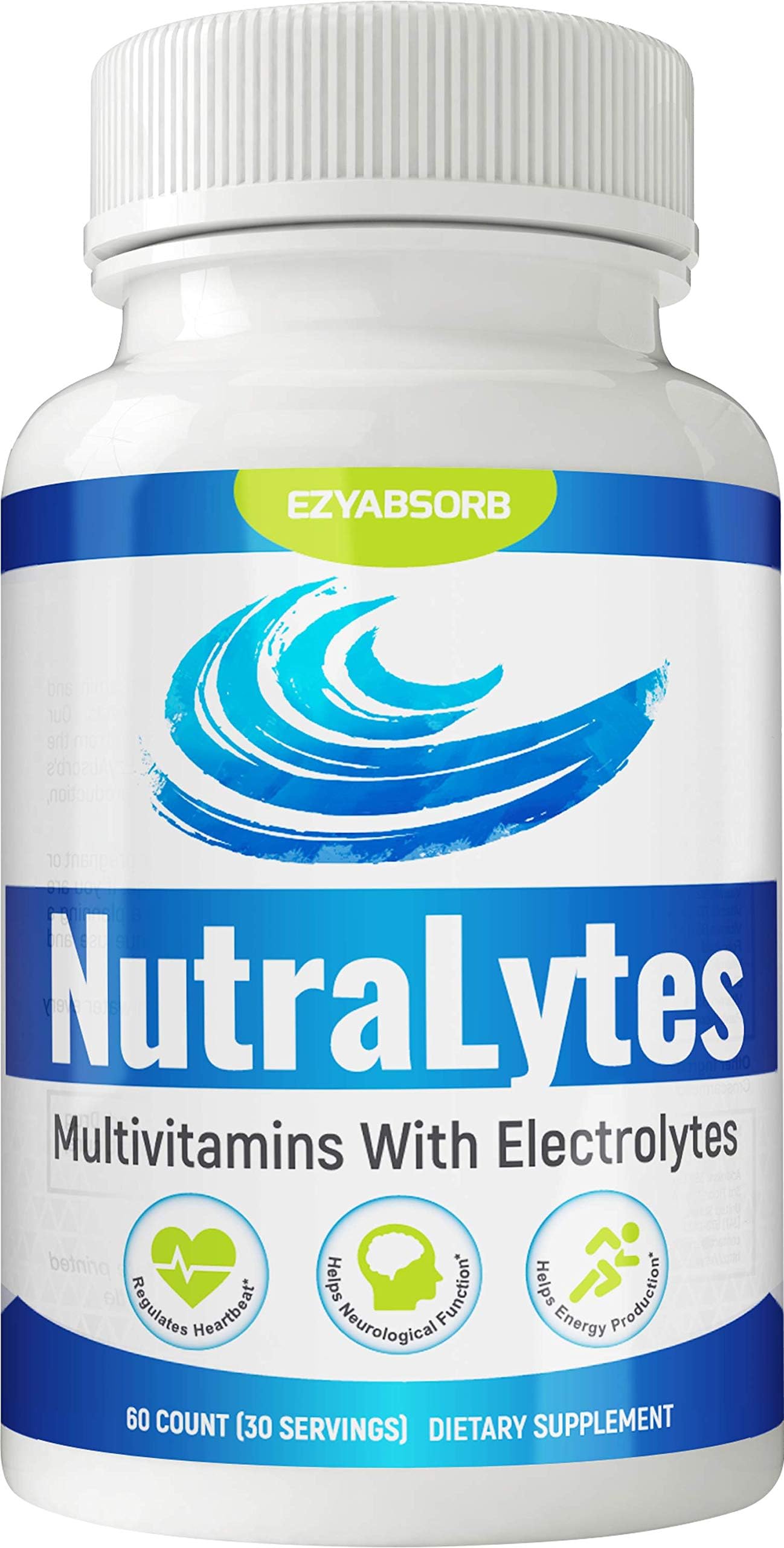 EzyAbsorb Advanced Keto Electrolyte Supplement - Electrolytes Formulated to Rehydrate After a Workout or Support a Keto Diet with Calcium, Potassium, Sodium, Chloride, Magnesium & Phosphate Powder