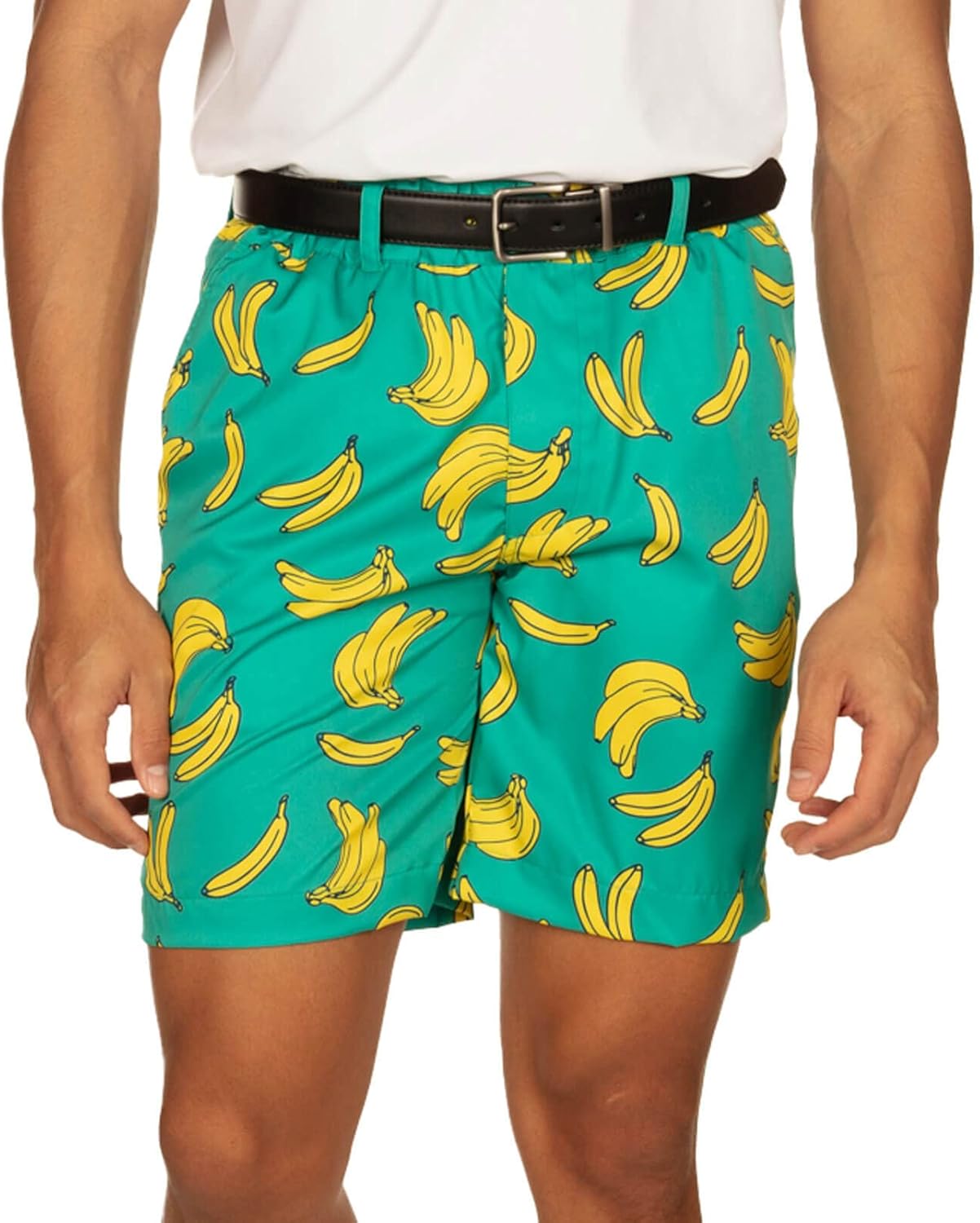 Tipsy Elves Classic-Fit Golf Shorts for Men - Colorful Men’s Athletic Short Pants - Ultra Soft Feel with 4 Way Stretch