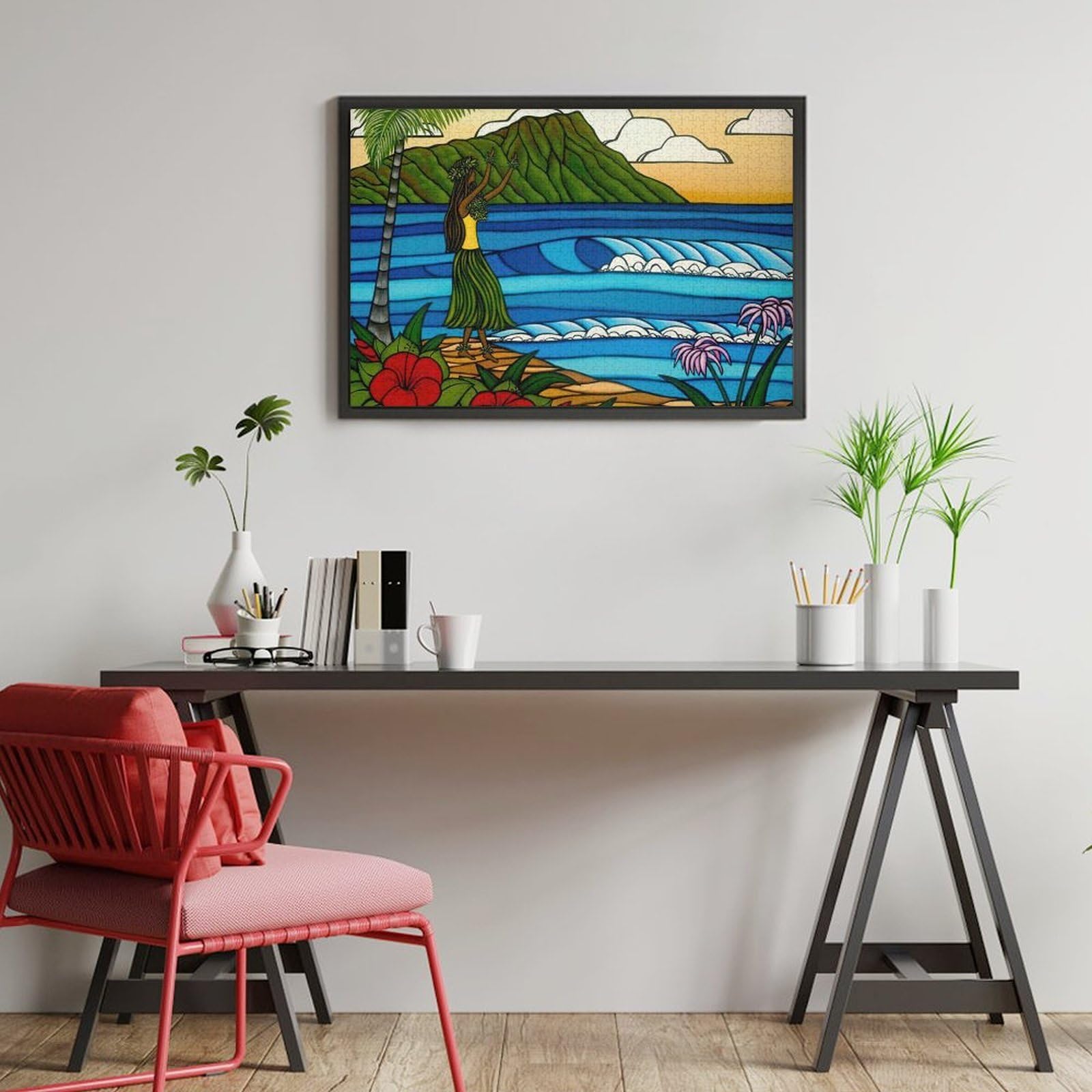 Amazon | ヘザーブラウン ヒース ブラウン 絵画 風景画北欧 現代（1