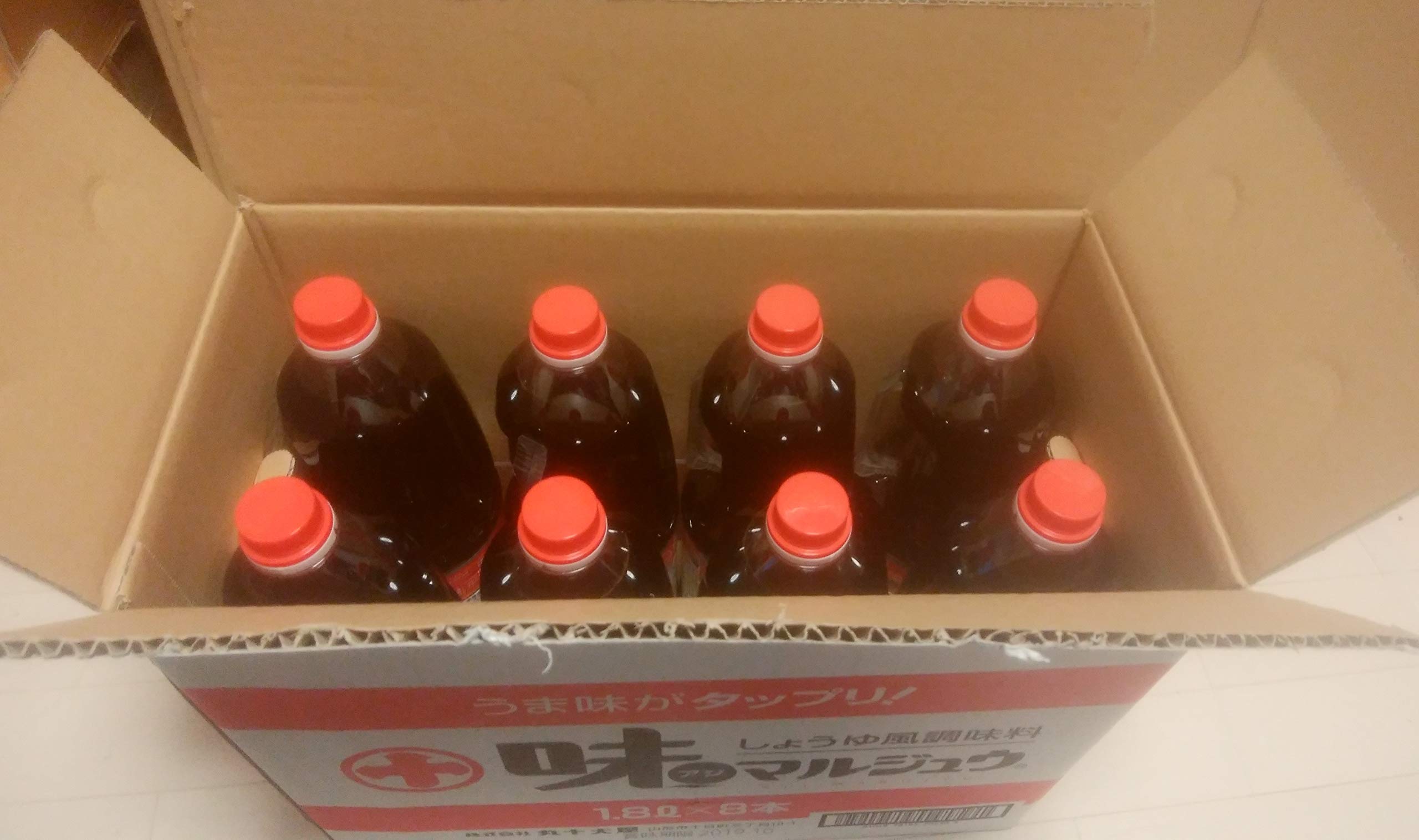 Amazon.co.jp: 【箱売り8本】丸十大屋 味マルジュウ 1.8L : 食品・飲料