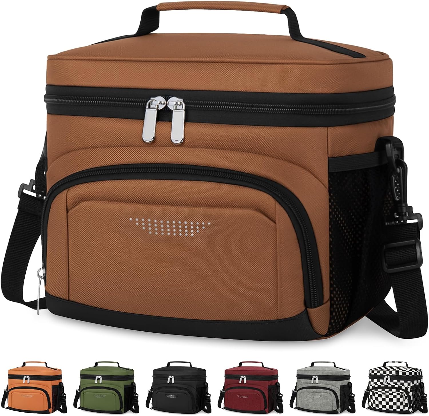 Vankor Insulated Lunch Box for Men Women Leakproof, Medium Size