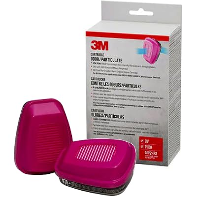 3M Replacement Cartridges, Household Multi-Purpose Respirator
