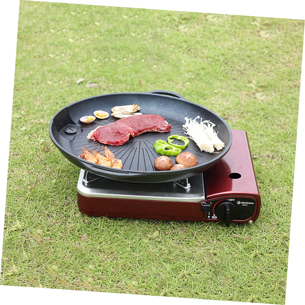 BESPORTBLE Máquina para Hacer Helados Herramienta De Barbacoa Parrilla De Barbacoa Placa Accesorios Parrilla Parrilla De Mariscos A La Parrilla Herramientas Parrilla Al Aire Libre Barbacoa