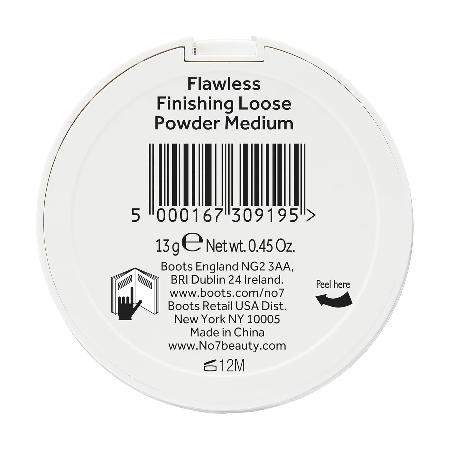 No7 Flawless Finish Loose Setting Powder - Mattifying & Blurring Setting Powder to Set Makeup for a Shine-Free, Airbrush Finish - Helps Soften the Appearance of Fine Lines - Medium (0.71 oz) - Image 7