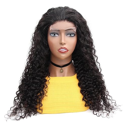 Miniatura 3 de ISEE Hair, Pelucas con cierre de encaje transparente, Cabello humano cortado previamente con onda de agua húmedas para mujeres negras, Cabello