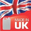 PSN HDPE 2.5 litre Jerry Can Food-Grade Clear Plastic Water Tanks/Liquid Storage Container Bottles With Tamper Evident White Cap Available in 4 sizes 500ml- 5 Litre (White, 2.5L (Pack of 4))