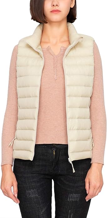 Slim fit puffer vest Clearance