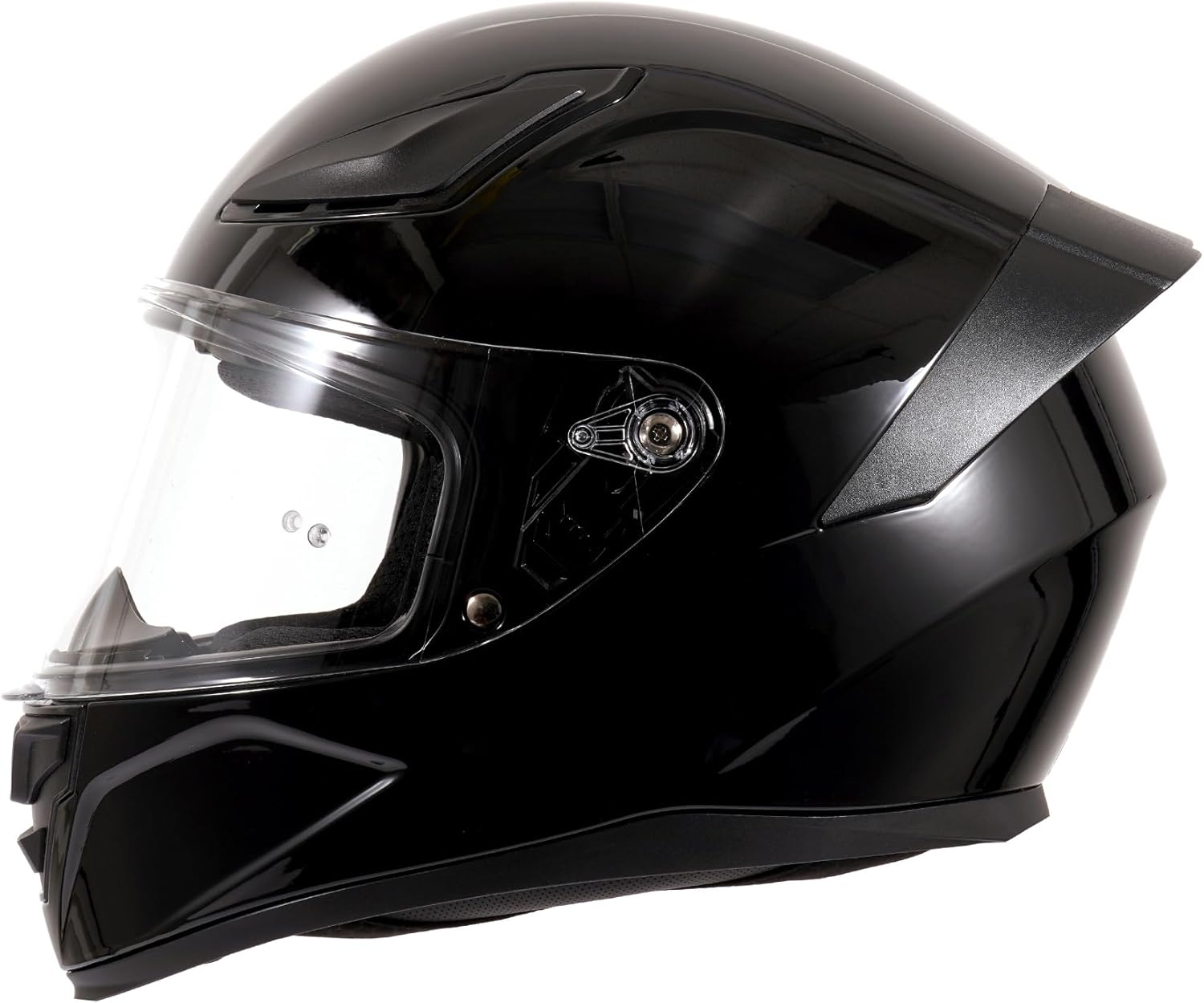 OTS Dual Visor Full-Face Motorcycle Helmet - DOT Certified, Lightweight ABS, Quick-Release Buckle, Washable Liner for Men & Women - Image 3