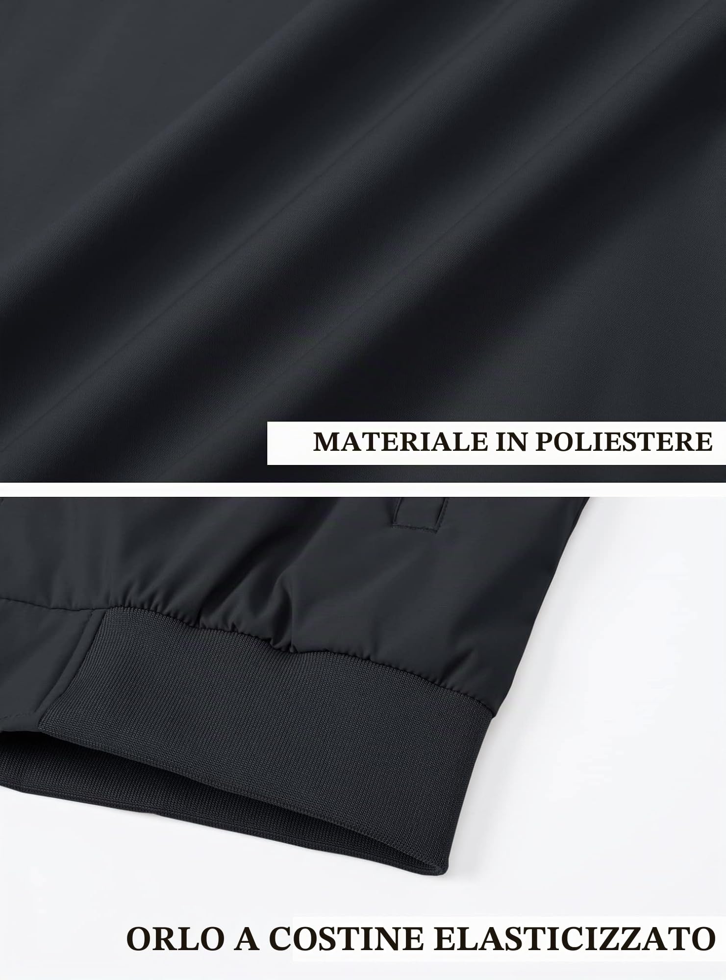MAGCOMSEN Giacca militare da uomo da combattimento militare, da uomo, con chiusura a cerniera, XL, colore verde militare